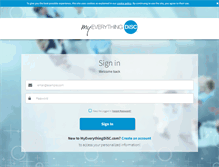 Tablet Screenshot of myeverythingdisc.com